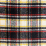 LARGE BRUSHED CHECK  KNITTED  70% POLY 30% WOOL 150cm WIDE 380 GSM