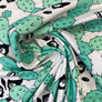RACCOON - COTTON JERSEY - MINT GREEN