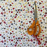 DEC THE HALLS - LUREX - 100% COTTON POPLIN