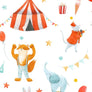 LITTLE JOHNNY GOES TO THE CIRCUS - 100% COTTON