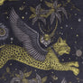 EMMA SHIPLEY - LYNX VELVET FABRIC - CHARCOAL