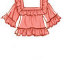 McCALLS SEWING PATTERN M8202 - MISSES TOPS