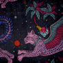 EMMA SHIPLEY - LYNX VELVET FABRIC - NAVY