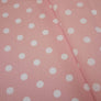 POLKA DOT 100% COTTON POPLIN - RANGE OF COLOURS