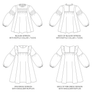 TILLY & THE BUTTONS MARNIE BLOUSE & MINI DRESS