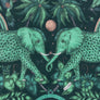 EMMA SHIPLEY - ZAMBEZI VELVET FABRIC - TEAL