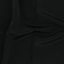 CASSANDRA STRETCH SATIN HIGH QUALITY BLACK BRIDAL SATIN BRIDESMAIDS DRESS FABRIC