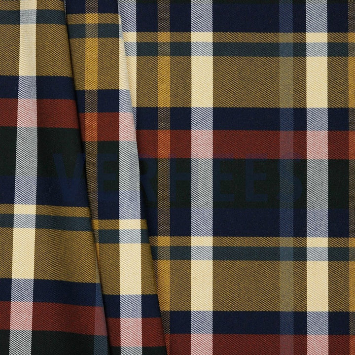 TARTAN CHECK 
GREY/RED/YELLOW
THE DRESSMAKER FABRICS 
DRESSMAKING 