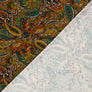 STOF OF DENMARK - 
PAISLEY 
AVALANA VISCOSE JERSEY 
ABSTRACT DESIGN BURNT ORANGE 
STRETCH KNITTED FABRICS 
THE DRESSMAKER FABRICS