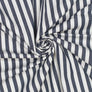 YARN DYED STRIPED DENIM - INDIGO BLUE