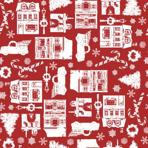 CHRISTMAS VILLAGE 
WINTER VILLAGE 
THREE WISHES
QUILTING QUILTERS COTTON 
FESTIVE XMAS 
THE DRESSMAKER FABRICS 