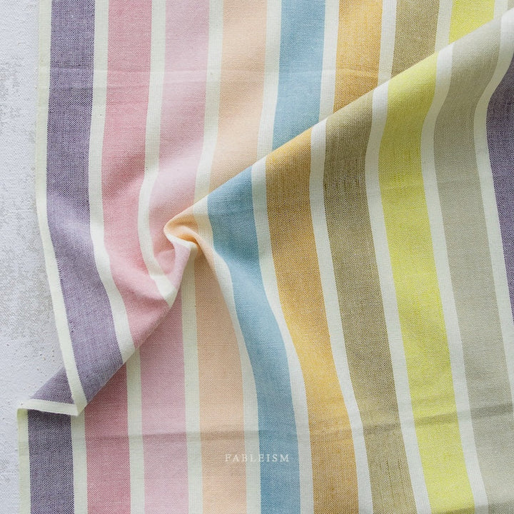 FRESH AIR WIDE STRIPE BY CANYON SPRINGS 
FABLEISM
THE DRESSMAKER FABRICS 
QUILTING PATCHWORK
COTTON DIGITAL PRINT 
DRESSMAKING 