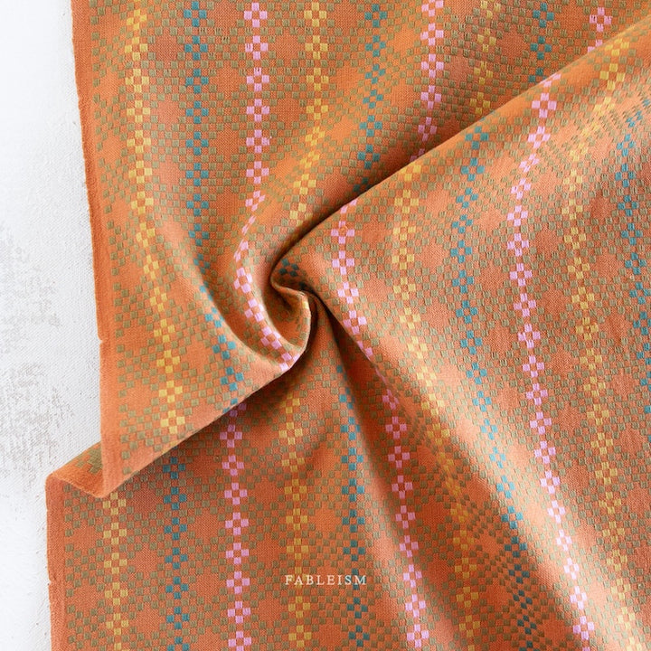 AMARETTO MOSAICFROM LUCKY LOOM BY FABLEISM
FABLEISM
THE DRESSMAKER FABRICS 
QUILTING PATCHWORK
COTTON DIGITAL PRINT 
DRESSMAKING 