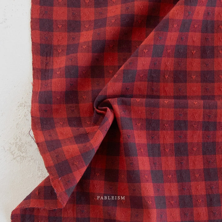 MARASCHINO GINGHAM HEARTS FROM QUEEN OF HEARTS BY FABLEISM