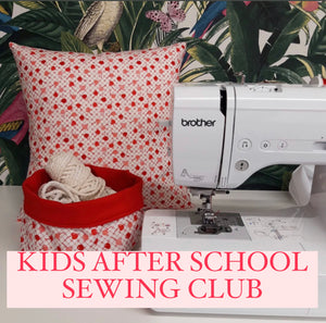 KIDS AFTER SCHOOL SEWING CLUB WITH LIZ BLEACH