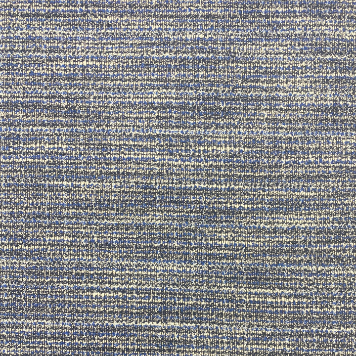 BOUCLE - BLUE  KNITTED  58% ACRYLIC 36% VISCOSE POLY 6%  150cm WIDE