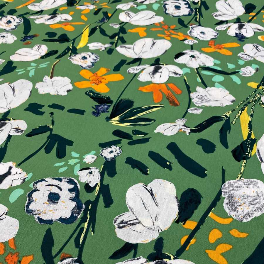 ABSTRACT BLOOM - 100% COTTON