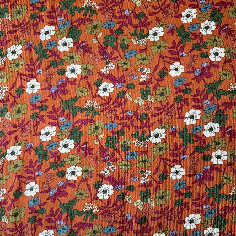 AUTUMN FALL - 100% VISCOSE TWILL