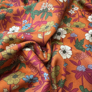 AUTUMN FALL  THE DRESSMAKER FABRICS  VISCOSE TWILL VINTAGE