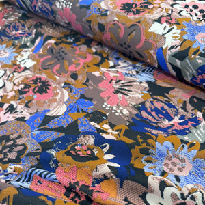 BROCADE 
DESIGNER DEADSTOCK 
ABSTRACT FLORAL 
THE DRESSMAKER FABRICS 
DRESSMAKING 
PARTY DRESS