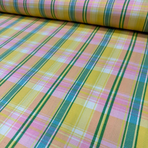 TARTAN CHECK 
BRIGHT FRUIT SALAD 
THE DRESSMAKER FABRICS 
DRESSMAKING 