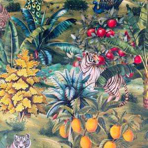 DIGITAL PRINT VELVET 
INTO THE WILD 
JUNGLE TIGER 
FLAMINGO
THE DRESSMAKER FABRICS 
CURTAINS BLINDS 