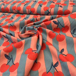 THE BIG CHERRY! FINE COTTON POPLIN