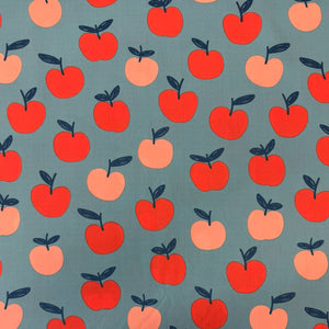 THE BIG APPLE! FINE COTTON POPLIN