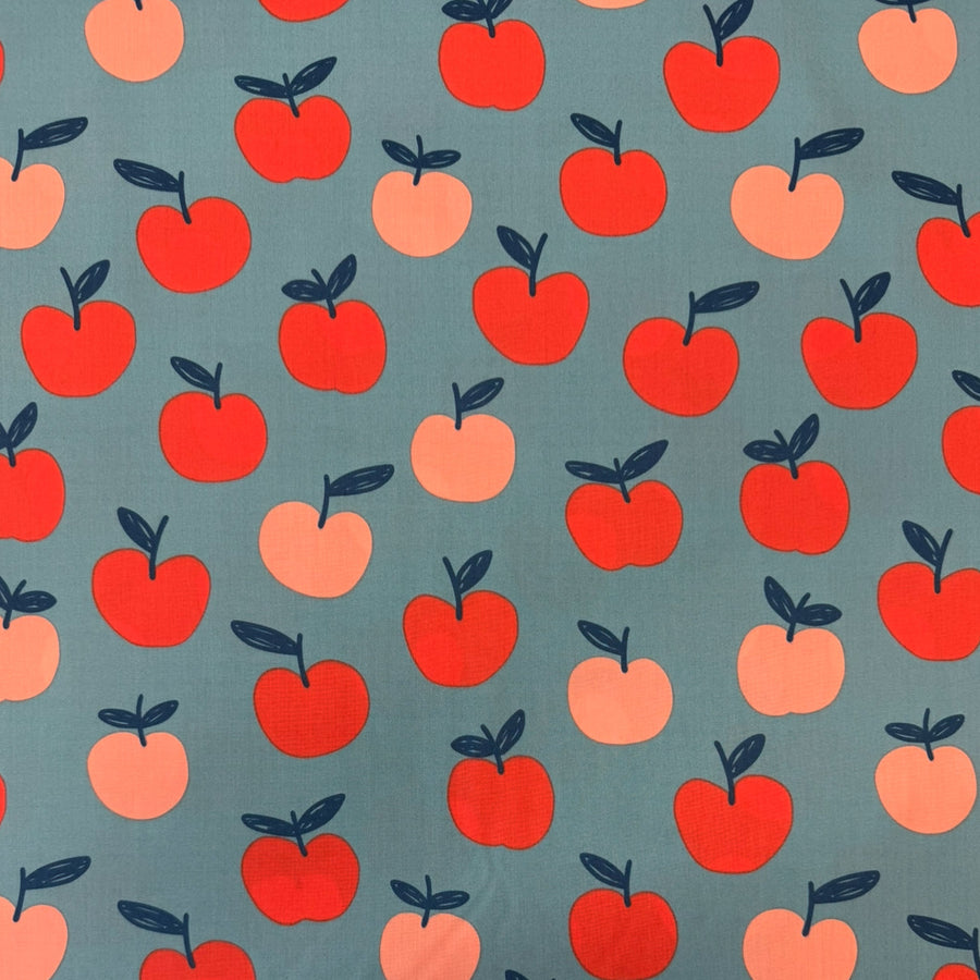 THE BIG APPLE! FINE COTTON POPLIN