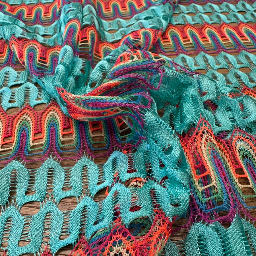 CROCHET STYLE LACE FABRIC 
THE DRESSMAKER FABRICS 
FABRIC GODMOTHER 
DEADSTOCK 
DRESSMAKING FABRIC 
SUMMER 