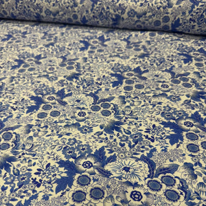 V AND A CRAFTS OF TRANQUILITY 
DRESSMAKING V&A FABRIC 
THE DRESSMAKER FABRICS 
COTTON VISCOSE BLEND 