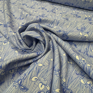 V AND A CRAFTS OF TRANQUILITY 
DRESSMAKING V&A FABRIC 
THE DRESSMAKER FABRICS 
COTTON VISCOSE BLEND 