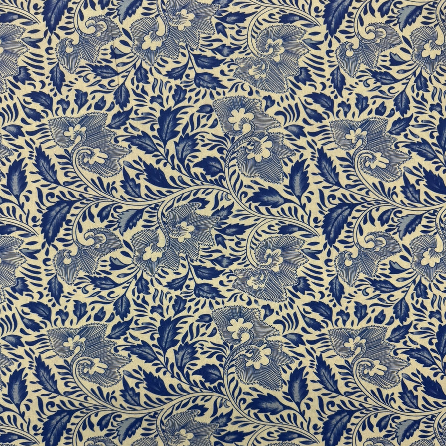 V AND A CRAFTS OF TRANQUILITY 
DRESSMAKING V&A FABRIC 
THE DRESSMAKER FABRICS 
COTTON VISCOSE BLEND 