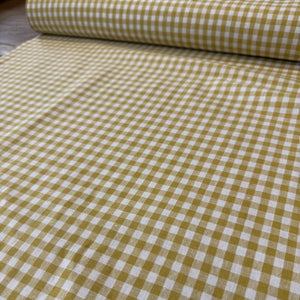 ROBERT KAUFMANN
ESSEX YARN DYED WOVENS 
THE DRESSMAKER FABRICS 
COTTON LINEN MIX BLEND 
GINGHAM CHECK STRIPE 
DRESSMAKING 