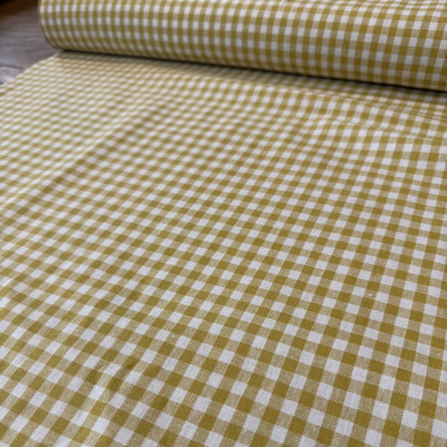 ROBERT KAUFMANN
ESSEX YARN DYED WOVENS 
THE DRESSMAKER FABRICS 
COTTON LINEN MIX BLEND 
GINGHAM CHECK STRIPE 
DRESSMAKING 