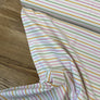 MULTI COLOUR STRIPE 
RAINBOW STRIPE 
100% FINE COTTON POPLIN  
THE DRESSMAKER FABRICS 
SEWING BEE 