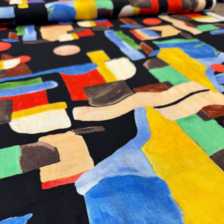 DESIGNER DEADSTOCK 
FABRIC GODMOTHER 
THE DRESSMAKER FABRICS 
VISCOSE LINEN 
DRESSMAKING 
