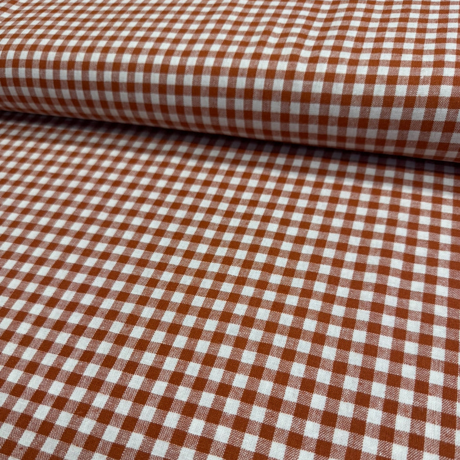 ROBERT KAUFMANN
ESSEX YARN DYED WOVENS 
THE DRESSMAKER FABRICS 
COTTON LINEN MIX BLEND 
GINGHAM CHECK STRIPE 
DRESSMAKING 