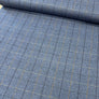 HERRINGBONE WINDOW PAIN CHECK 
WORSTED WOOL - ABRAHAM MOON 
100% WOOL 
THE DRESSMAKER FABRICS 
DESIGNER DEADSTOCK