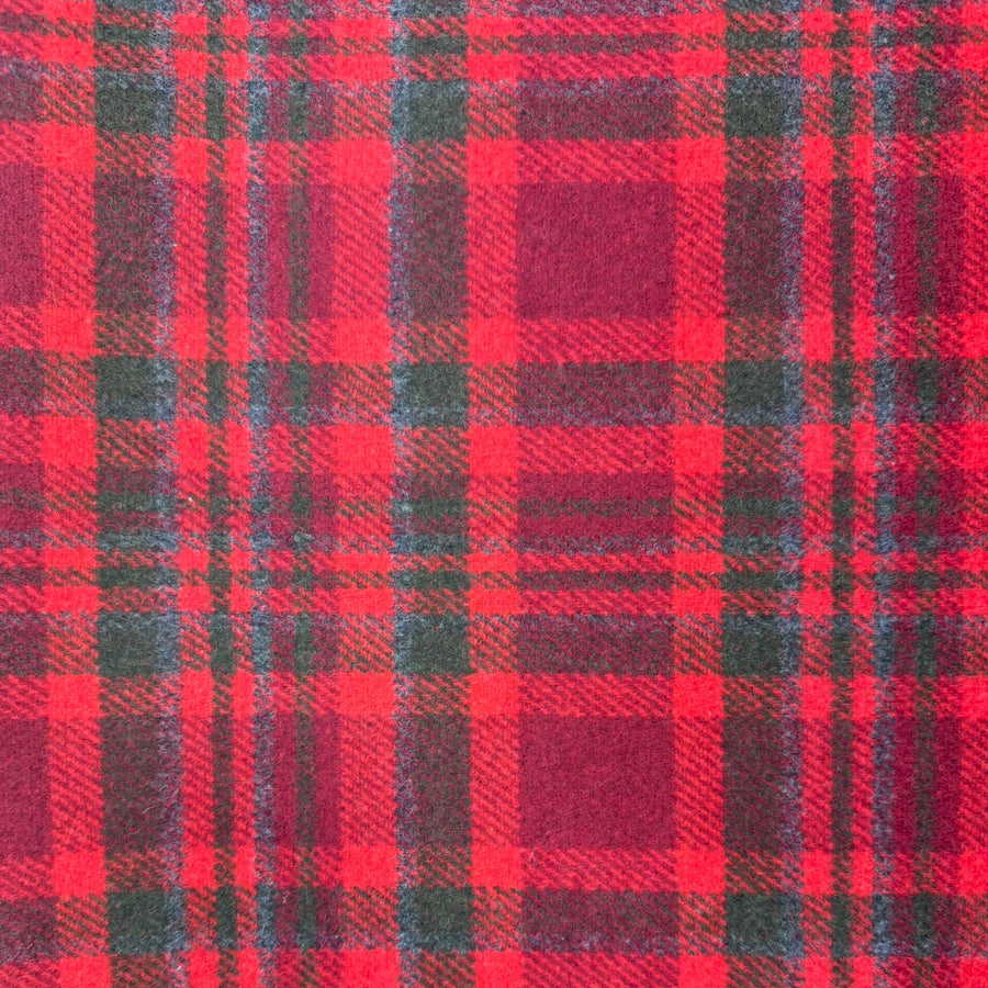 WOOL BLEND COATING 
WINE RED 
THE DRESSMAKER FABRICS 
DESIGNER DEADSTOCK