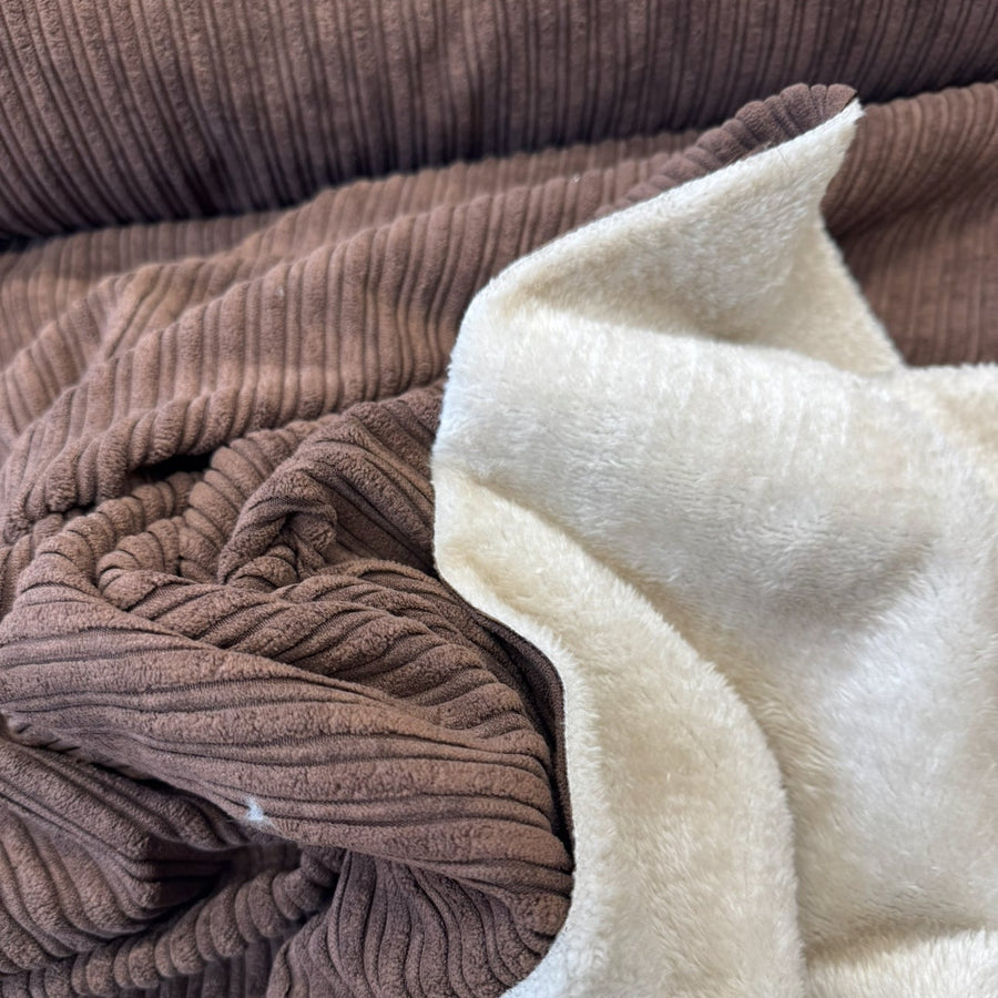 FLEECE BACKED JUMBO CORD 
FAUX FUR WINTER FABRIC 
DRESSMAKING 
THE DRESSMAKER FABRICS 
DRESSMAKING 