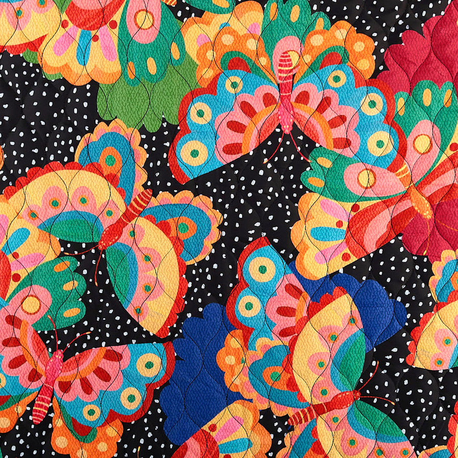 FABRIC GODMOTHER 
PAPILLON QUILTED PUFFER 
THE DRESSMAKER FABRICS 
COAT QUILTED JACKET  
DRESSMAKING 