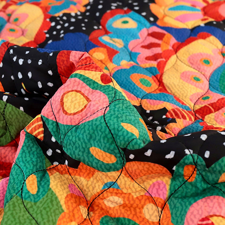 FABRIC GODMOTHER 
PAPILLON QUILTED PUFFER 
THE DRESSMAKER FABRICS 
COAT QUILTED JACKET  
DRESSMAKING 