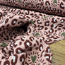 LEOPARD PRINT ABSTRACT 
DOUBLE GAUZE COTTON 
FABRIC GODMOTHER 
FABRIC BOUTIQUE 
SUMMER SPRING ECO PLANT BASED RAYON 
THE DRESSMAKER FABRICS 
