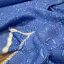 GRECIAN BLUES - OLIVE GROVE - 100% VISCOSE CHALLIS