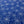 GRECIAN BLUES - RADIANT FLOWER - 100% VISCOSE CHALLIS