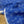 GRECIAN BLUES - RADIANT FLOWER - 100% VISCOSE CHALLIS
