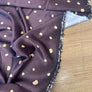 VISCOSE STAIN SATEEN BROWN CREAM SPOT 
RALPH LAUREN ZARA BARBOUR PAUL SMITH 
LAURA ASHLEY 
DESIGNER DEADSTOCK 
THE DRESSMAKER FABRICS 
DRESSMAKING 
COTTON POPLIN FABRIC 