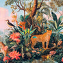 FRENCH TERRY SWERATSHIRT FABRIC 
INTO THE WILD TIGER LEOPARD PARROT JUNGLE 
WARM WINTER AUTUMN 
DRESSMAKING SEWING
THE DRESSMAKER FABRICS 