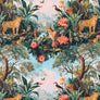 FRENCH TERRY SWERATSHIRT FABRIC 
INTO THE WILD TIGER LEOPARD PARROT JUNGLE 
WARM WINTER AUTUMN 
DRESSMAKING SEWING
THE DRESSMAKER FABRICS 